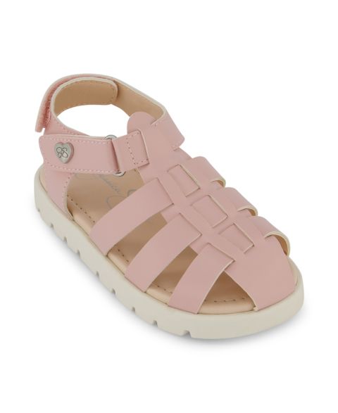Сандалии Jessica Simpson Tia Fisher Puffy Bow Casual Sandals для девочек-малышей, цвет: Пудровый