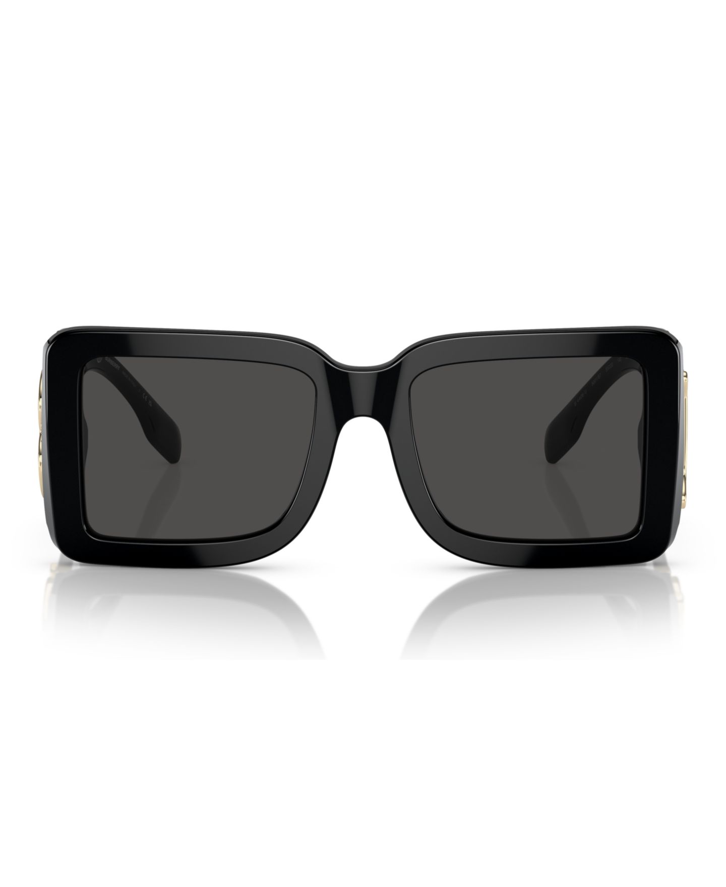 Женские солнцезащитные очки Burberry Sunglasses BE4406U, цвет: Чёрный / Тёмный серый — фото 6