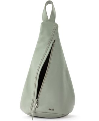 Women's Geo Sling Leather Backpack