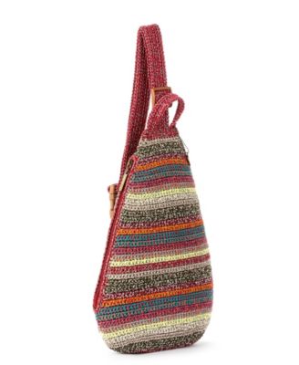 Women's Geo Sling Crochet Backpack