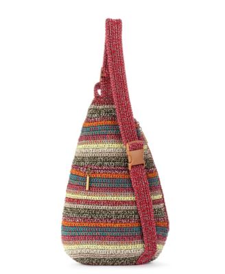 Women's Geo Sling Crochet Backpack