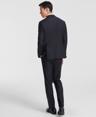 Men Modern-Fit Wool Blend Suit