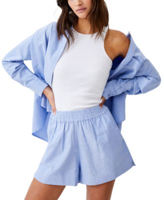 French Connection - Women's Chambray Shorts