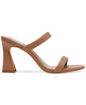 Women's Yorke Two-Band Square-Toe High-Heel Dress Sandals