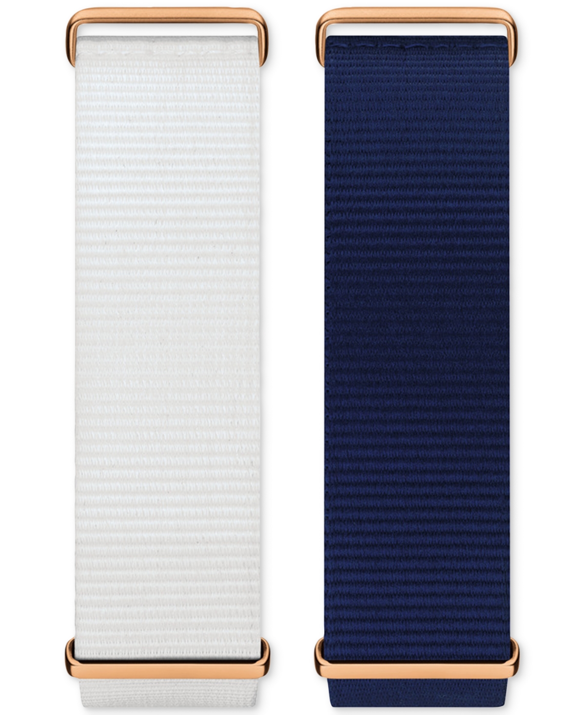 Shop Tissot Unisex Swiss Quickster White Stripe Textile Strap Watch 40mm In No Color