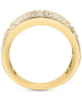EFFY&reg; Diamond Floral Band (3/4 ct. t.w.) in 14k Gold