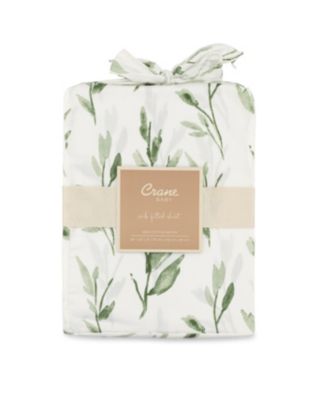 Parker Fitted Crib Fitted Sheet - Leaf