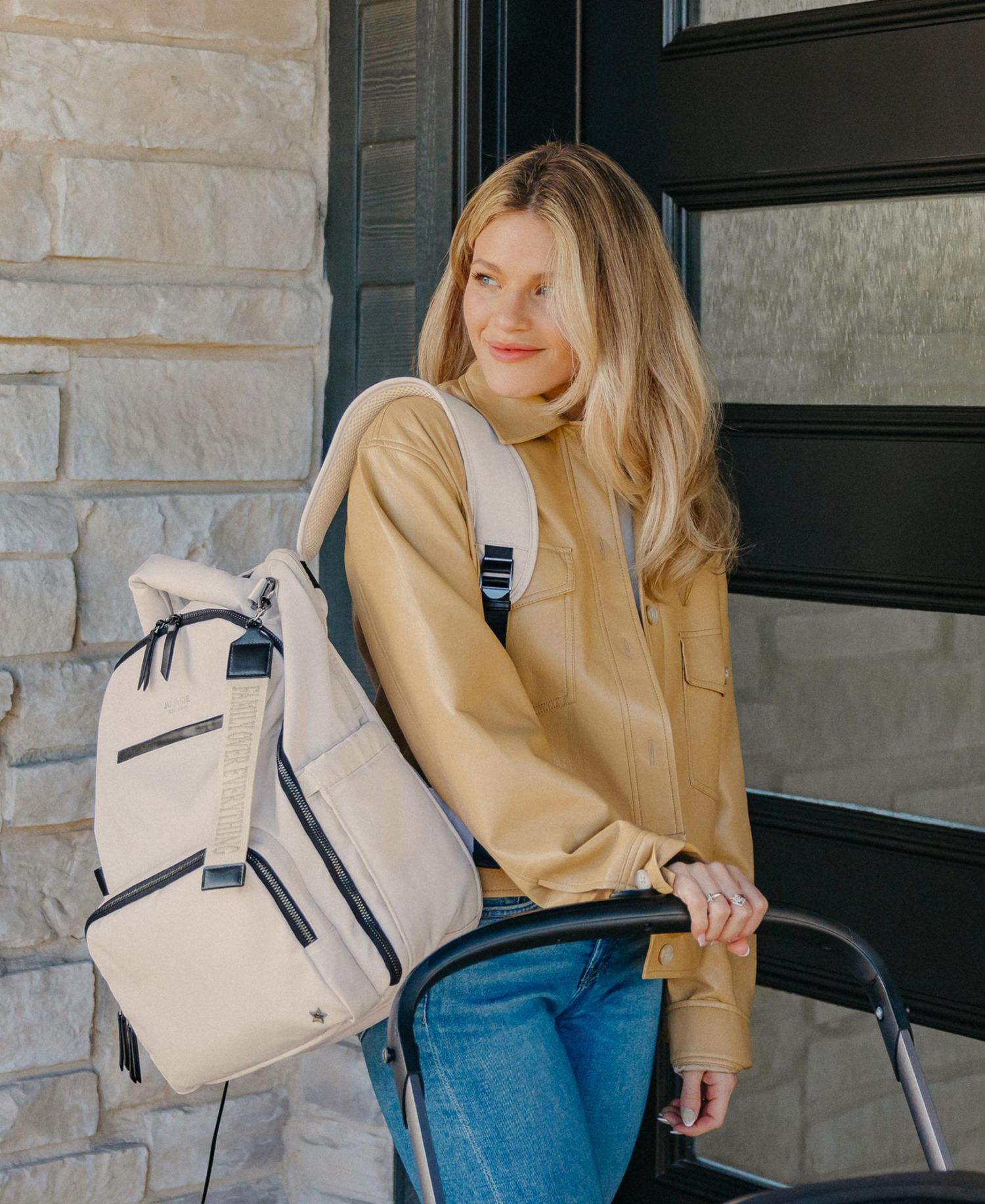 Witney Carson Classic Diaper Backpack - Cloud
