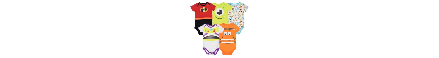 Baby Boys 5 Pack Bodysuits