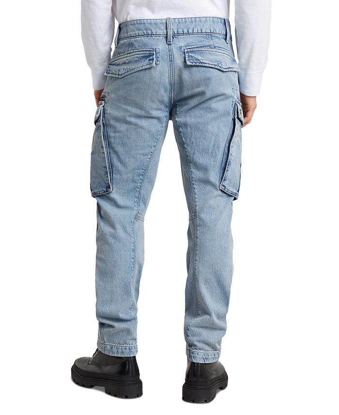 G-Star Raw Men's Tapered-Fit Rovic Zip Moto Jeans - Macy's