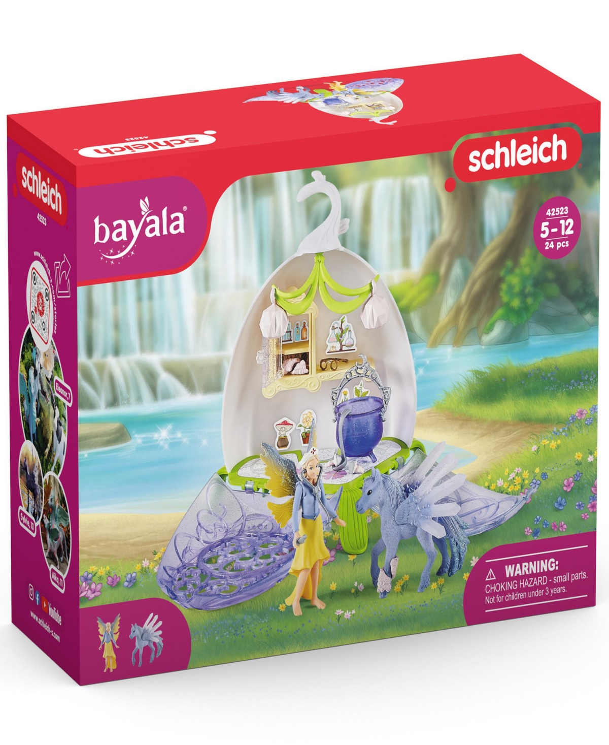 Shop Schleich Bayala: Magical Vet Blossom Playset In Multi