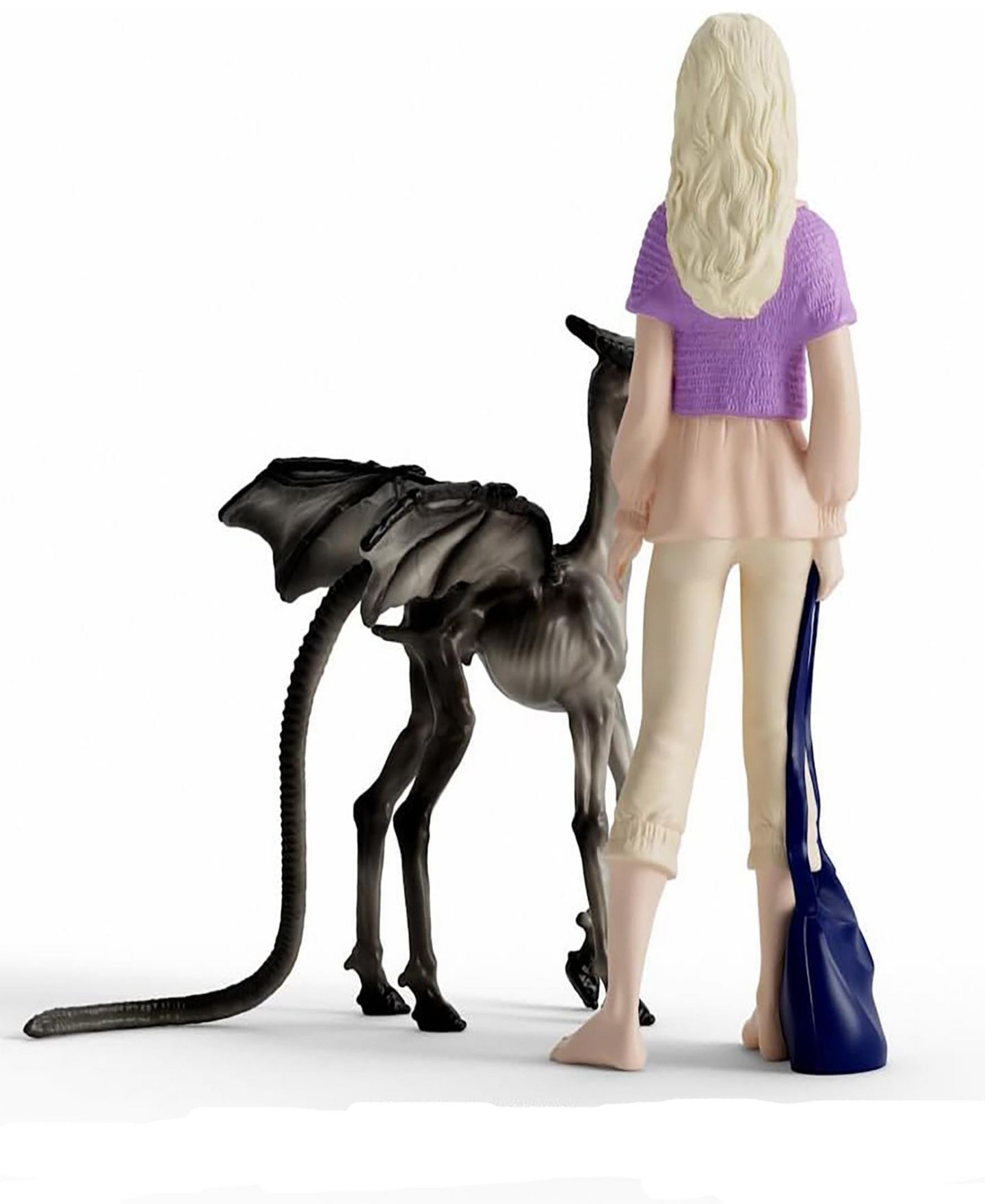Детские фигурки Schleich Luna Lovegood Baby Thestral 2-Piece Figurine Set, Ages 6+ — фото 3