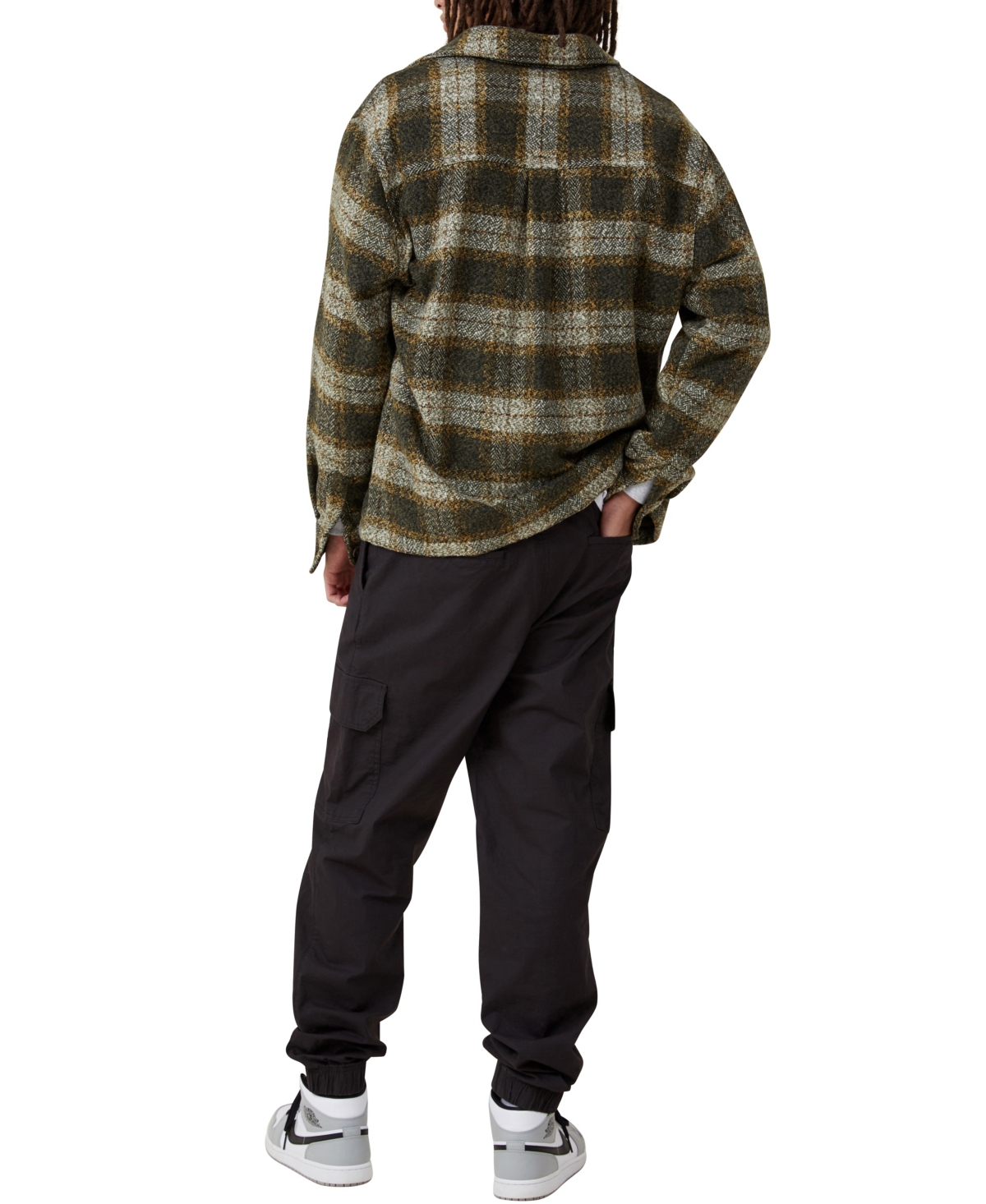 Shop Cotton On Men's Ripstop Jogger In Military