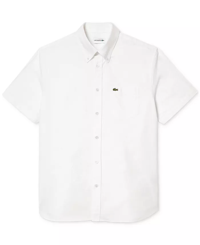Men's Short Sleeve Button-Down Oxford Shirt - thumbnail 9