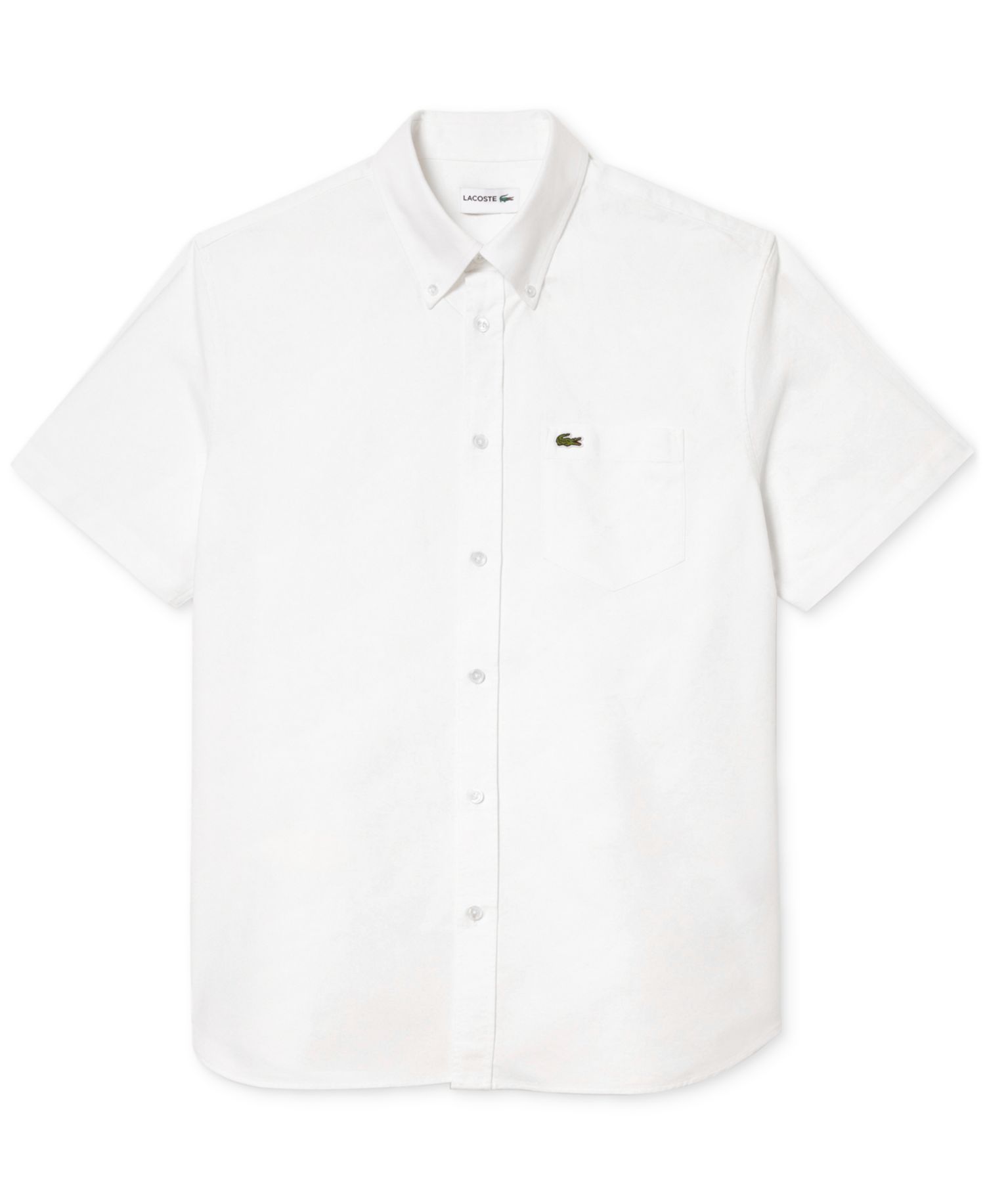 Men's Short Sleeve Button-Down Oxford Shirt
