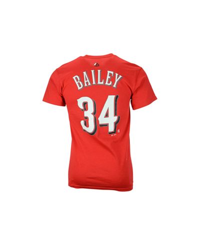 Majestic Men's Homer Bailey Cincinnati Reds Player T-Shirt