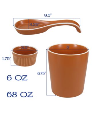 Tempo 6-Piece Countertop Accessory Set