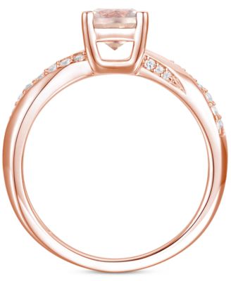 Amethyst (3/4 ct. t.w.) & Lab-Grown White Sapphire (1/6 ct. t.w.) in 14k Gold-Plated Sterling Silver (Also Available in Additional Gemstones)