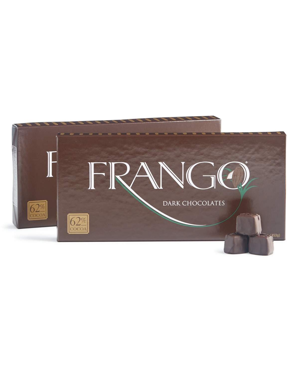 Frango Chocolates 1 Lb Dark Cocoa Box Of Chocolates, 2 Pack, Created For Macy's In No Color