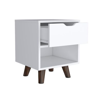 Streamdale Nightstand Carleen, Bedroom, White