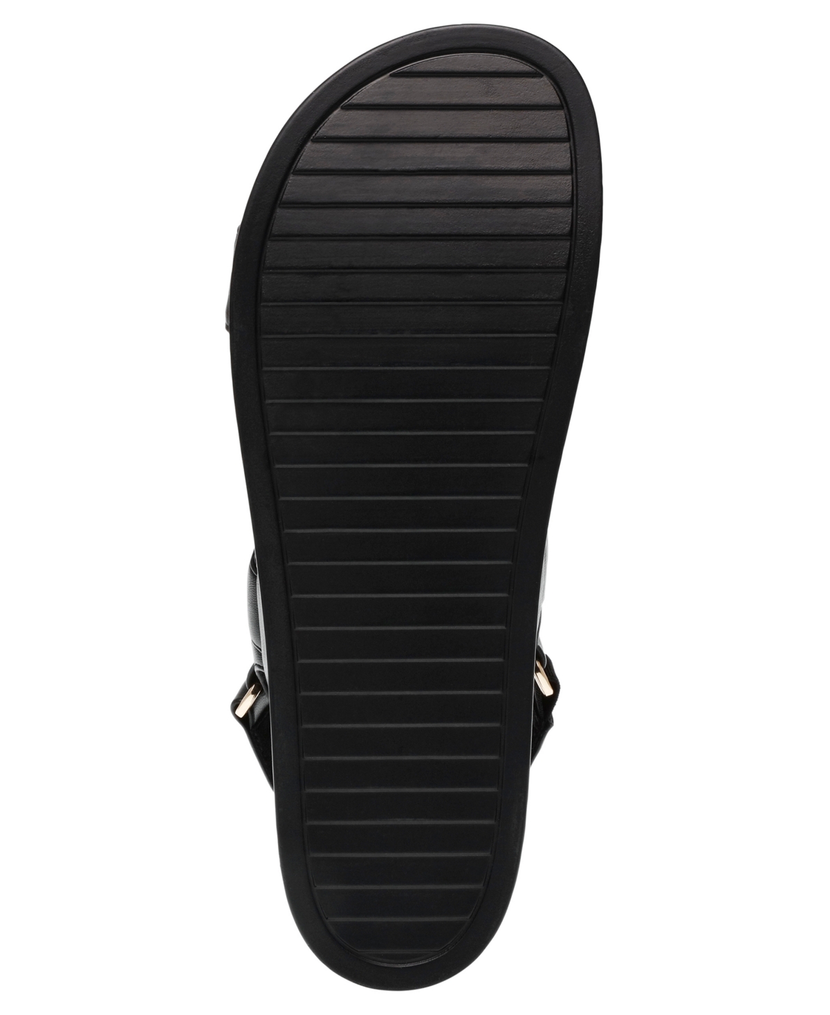 Shop Anne Klein Women's Verse Double Strap Platform Wedge Sandals In Black
