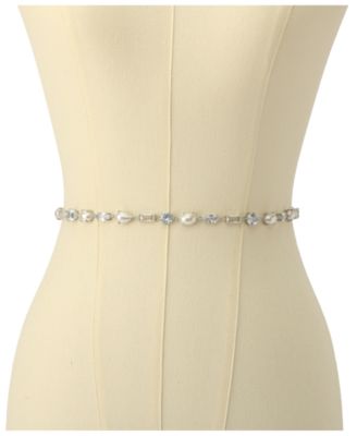 Imitation Pearl Stone Bridal Belt