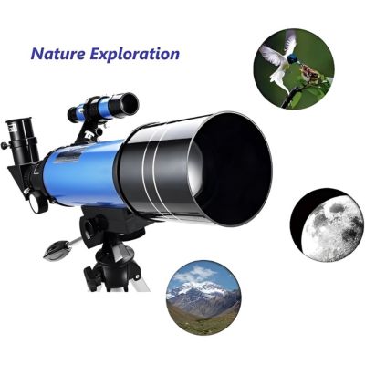 SUGIFT Telescope 70mm Aperture 400mm AZ Mount Telescope With Stand And ...