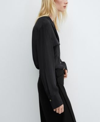 Women's Pockets Flowy Shirt