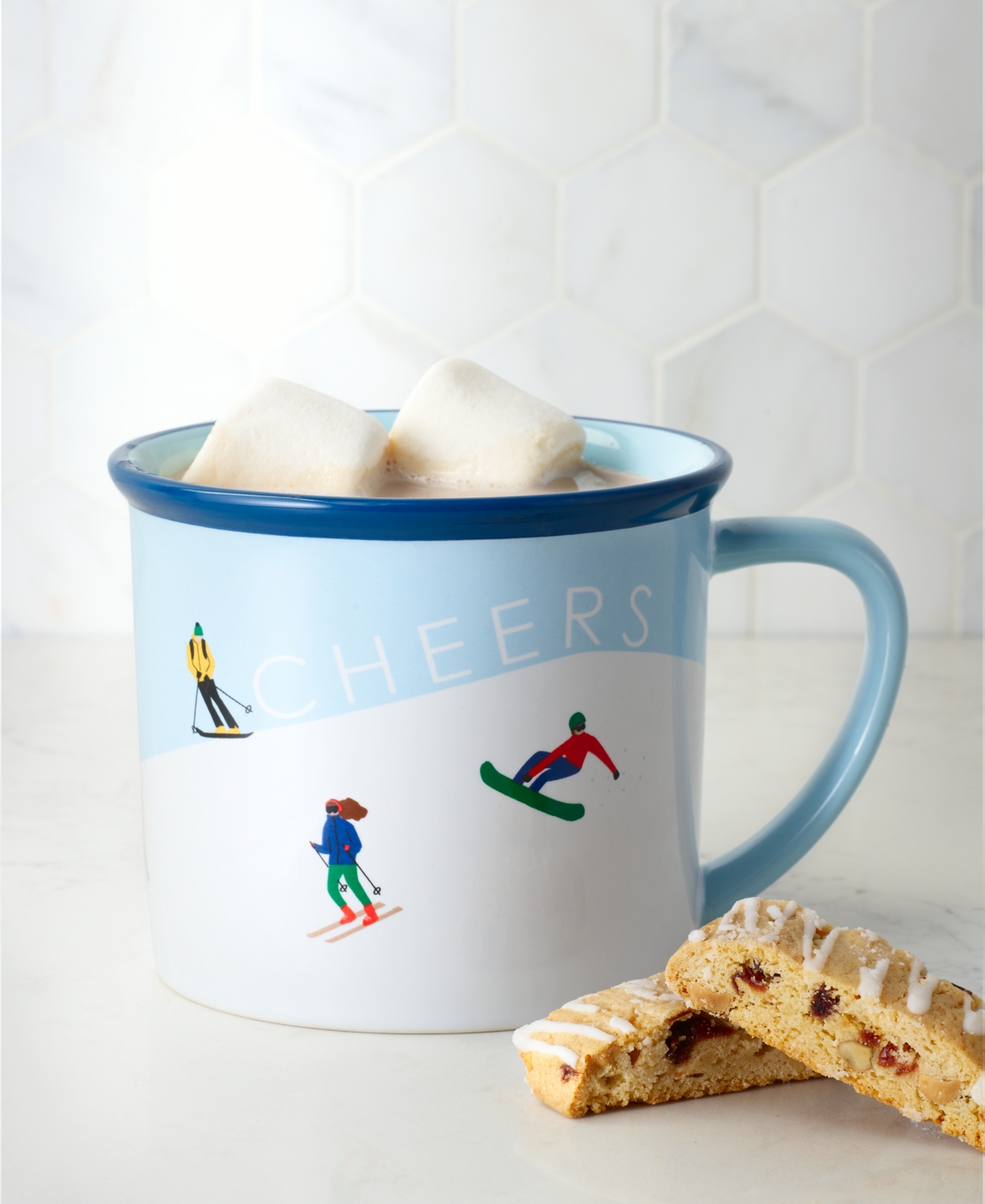 The Cellar Cheers Graphic Ski Mug