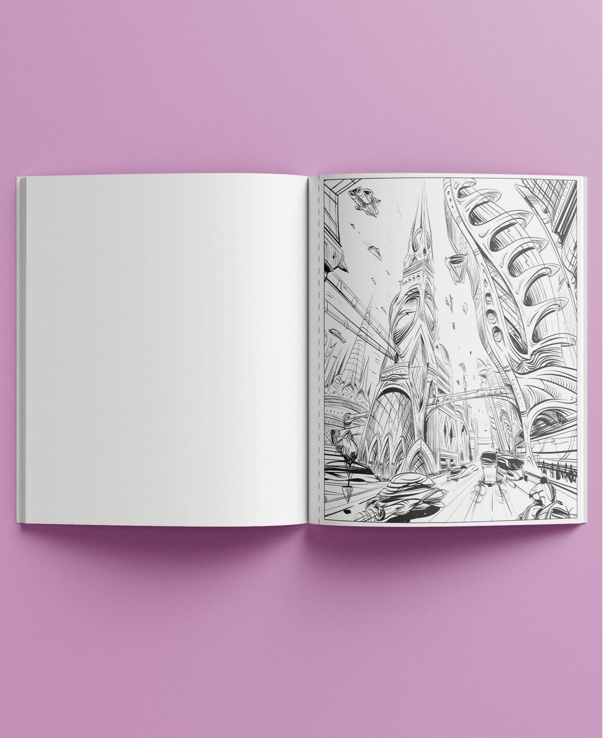 Art Maker - Colormorphic Future Dreams Coloring Books In Multi