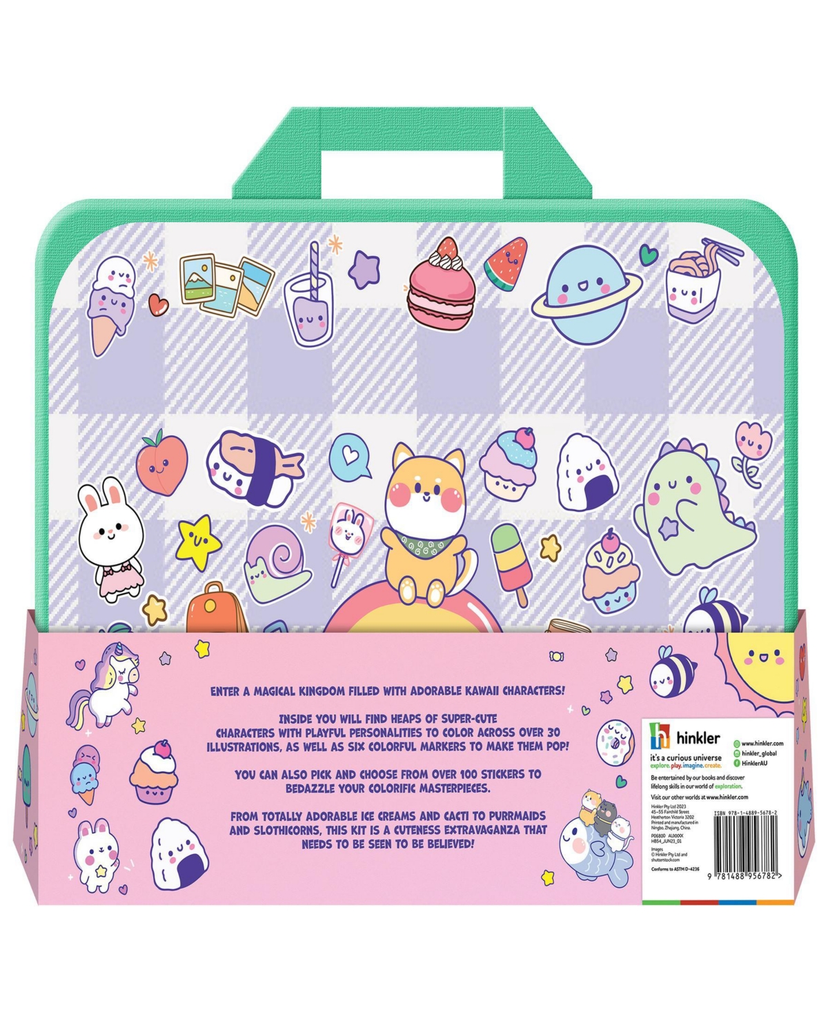 Kaleidoscope - Kawaii Wonderland Coloring Activity Set In Multi