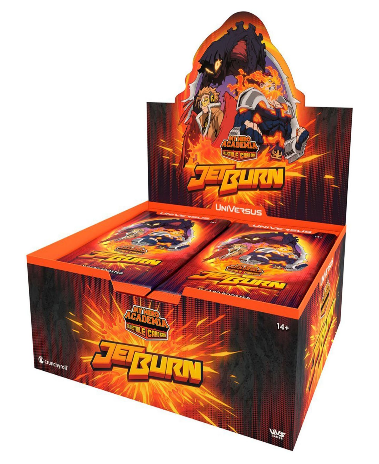 Детские фигурки UVS Games Jet Burn 24-Pack Booster Set, Ages 14+ — фото 1