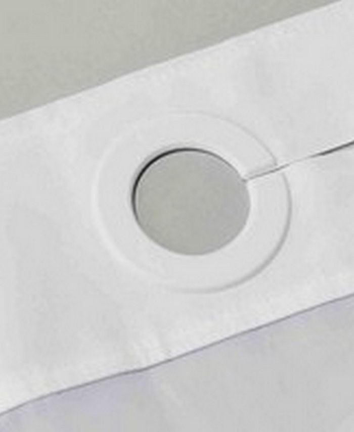 Hookless Satin Stripe Shower Curtain with Liner, 71" x 74" Macy's