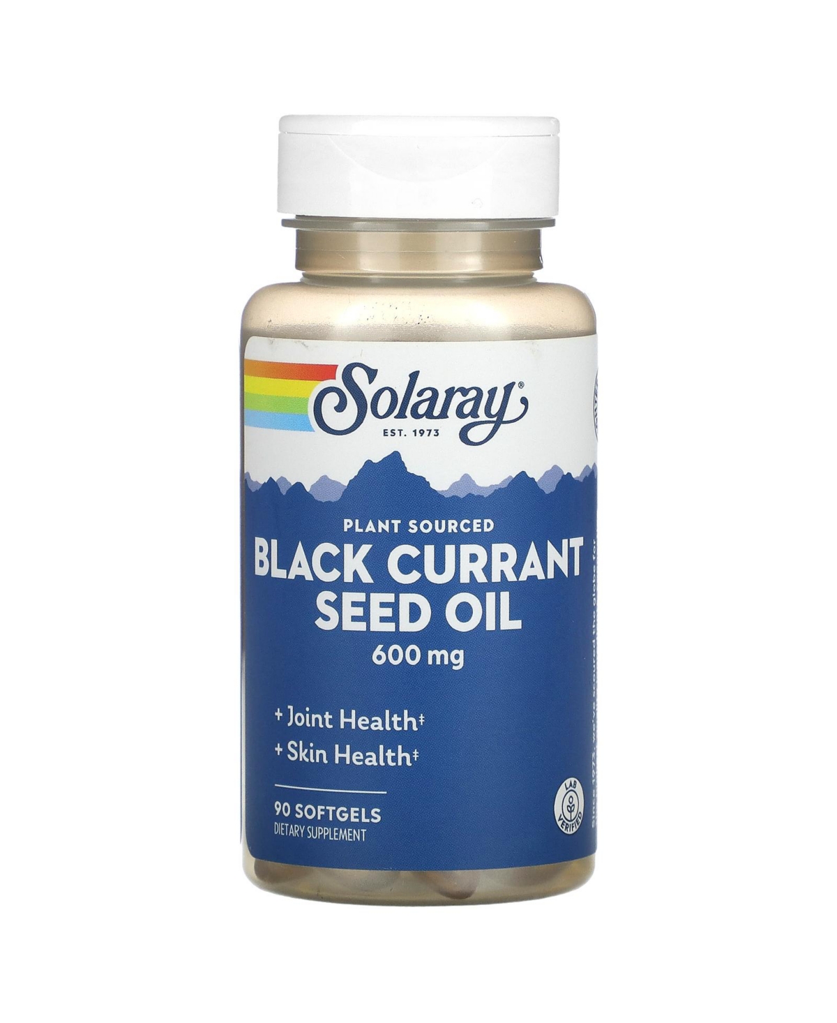 Black Currant Seed Oil 600 mg - 90 Softgels - Assorted Pre-pack (See Table