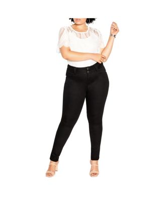 Plus Size Asha Regular High Rise Skinny Jean