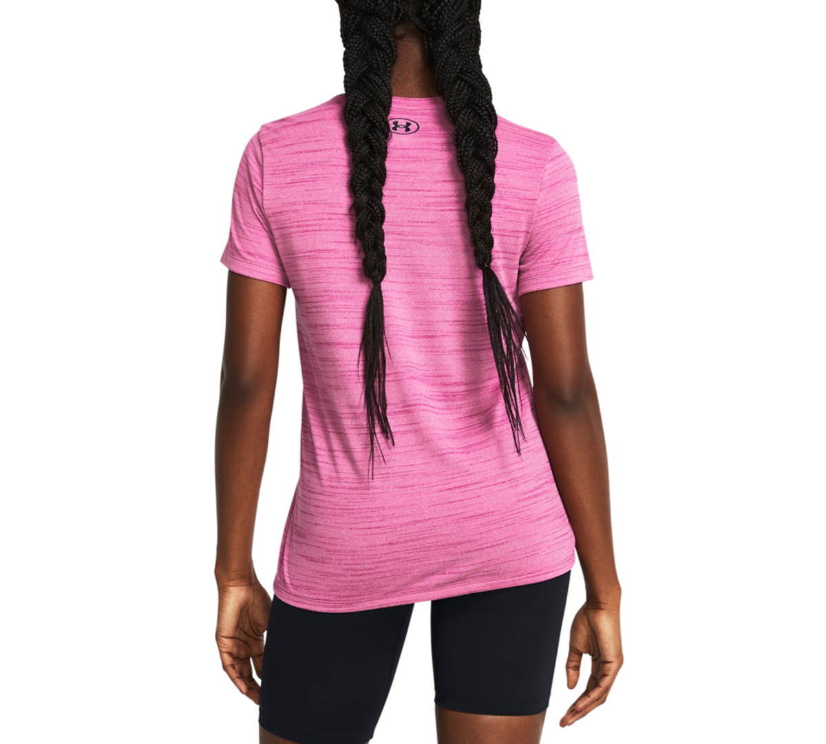 Under Armour Women's Ua Tech Tiger Short-Sleeve Tee -Black