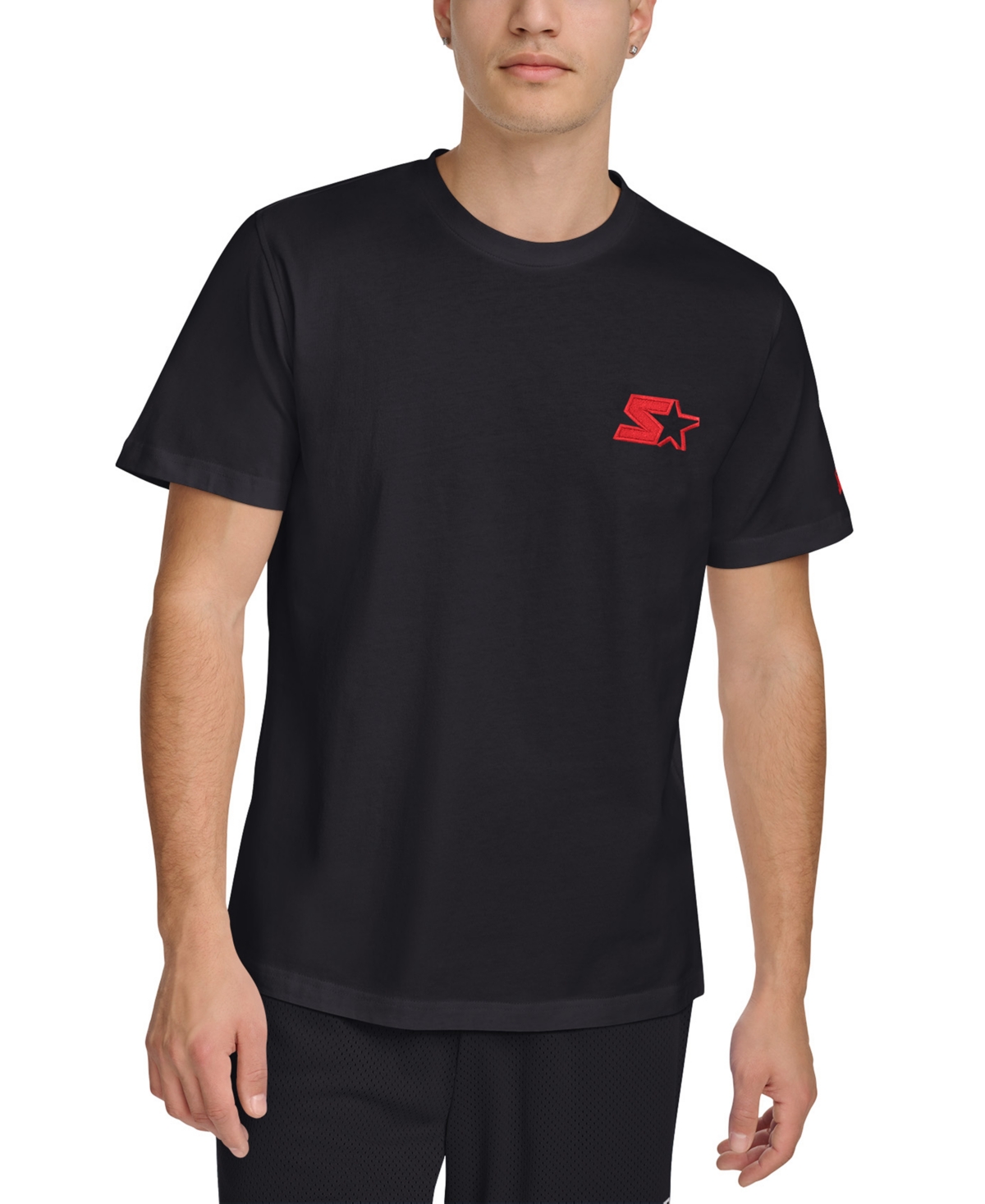 Men's Sunset Beach Regular-Fit Logo Graphic T-Shirt - Black