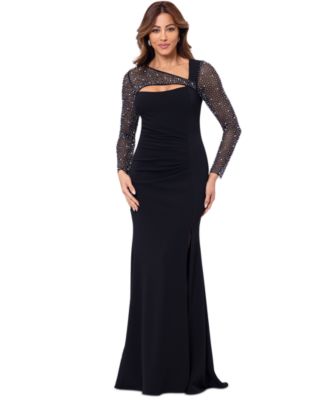 Betsy Adam Women s Embellished Gown Macy s