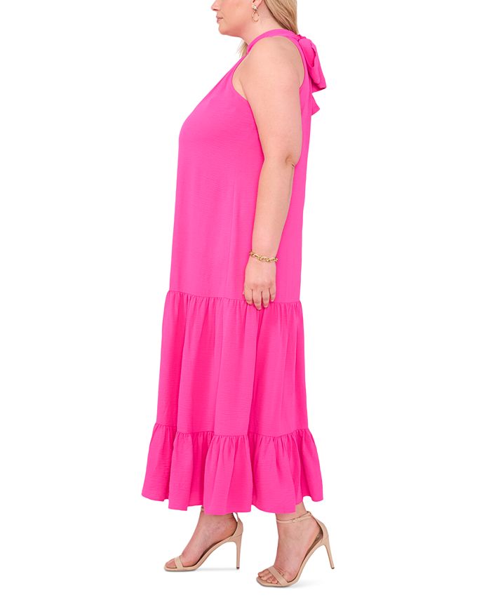 MSK Plus Size Tiered Maxi Dress Macy's