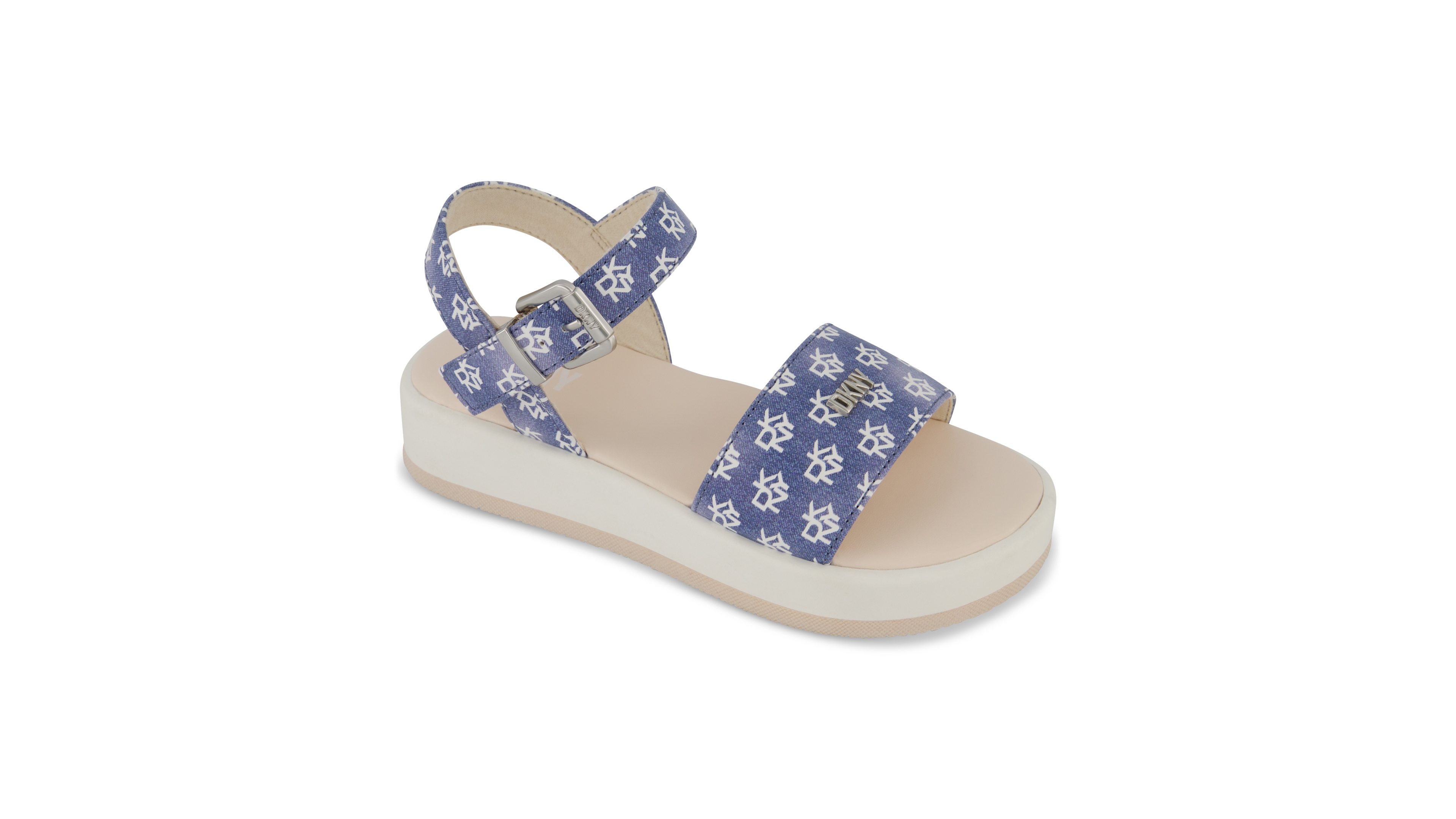 Dkny Little & Big Girls Lottie Brea Logo Platform Sandals