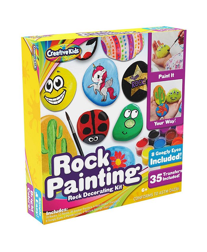 Creative Kids ROCK PAINTING OUTDOOR ACTIVITY KIT Macy's