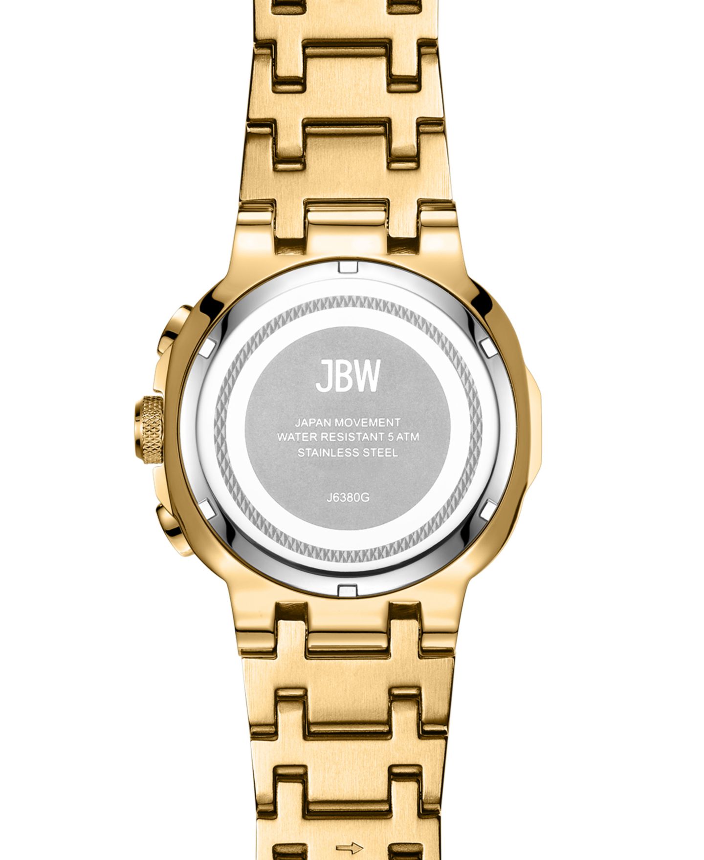 Мужские часы Jbw Heist Multifunction 18K Gold Plated Stainless Steel Watch, 45mm — фото 2
