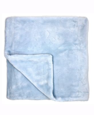 Baby Boys Luxury Plush Baby Blankets, 3 Piece Gift Set