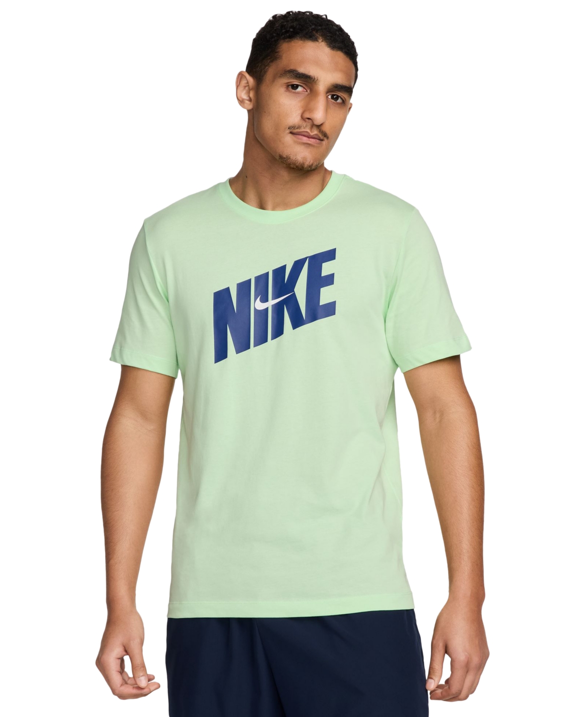 Nike Men's Relaxed Fit Dri-fit Short Sleeve Crewneck Fitness T-Shirt