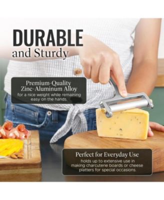 Heavy Duty Adjustable Cheese Slicer with 2 Extra Wires