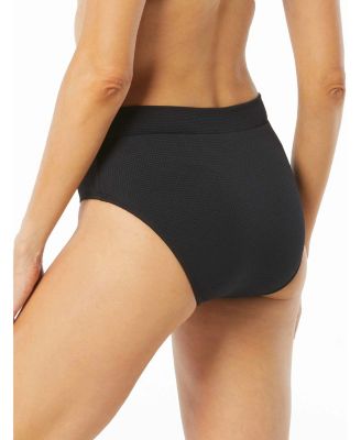 Women's Swim Letty Crossover Textured Bikini Bottom