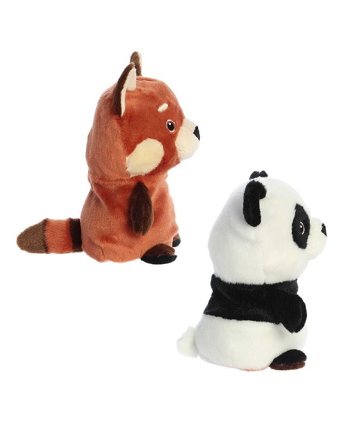 Aurora Small Reversible Eco Pairs: Red Panda and Panda Eco Nation Eco ...