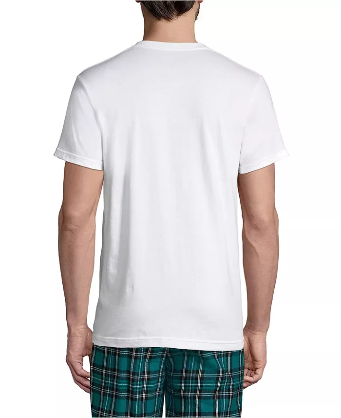 Big & Tall Crewneck Undershirt 3 Pack - thumbnail 10