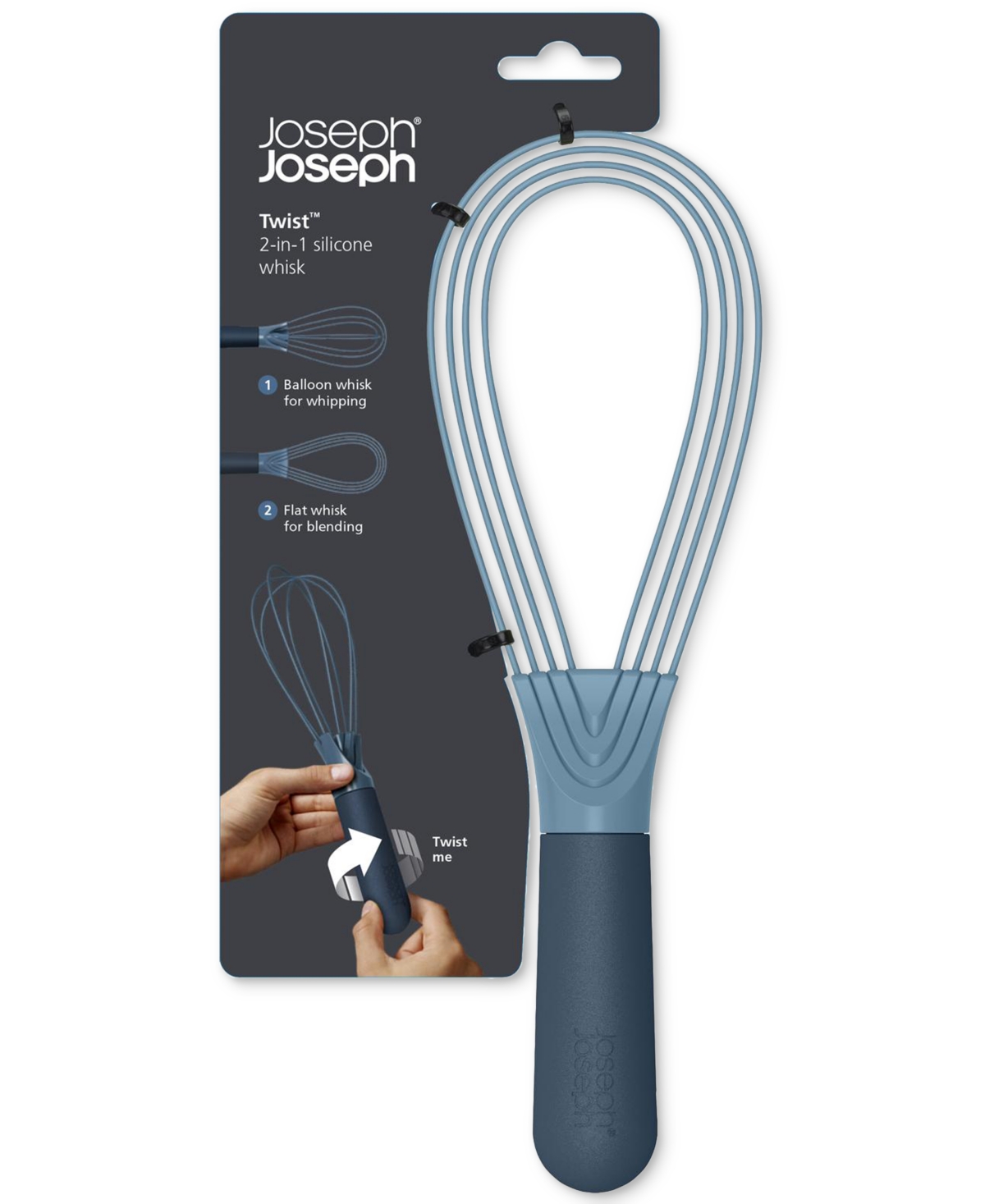 Joseph Joseph 11" Twist Convertible Silicone Wisk In No Color