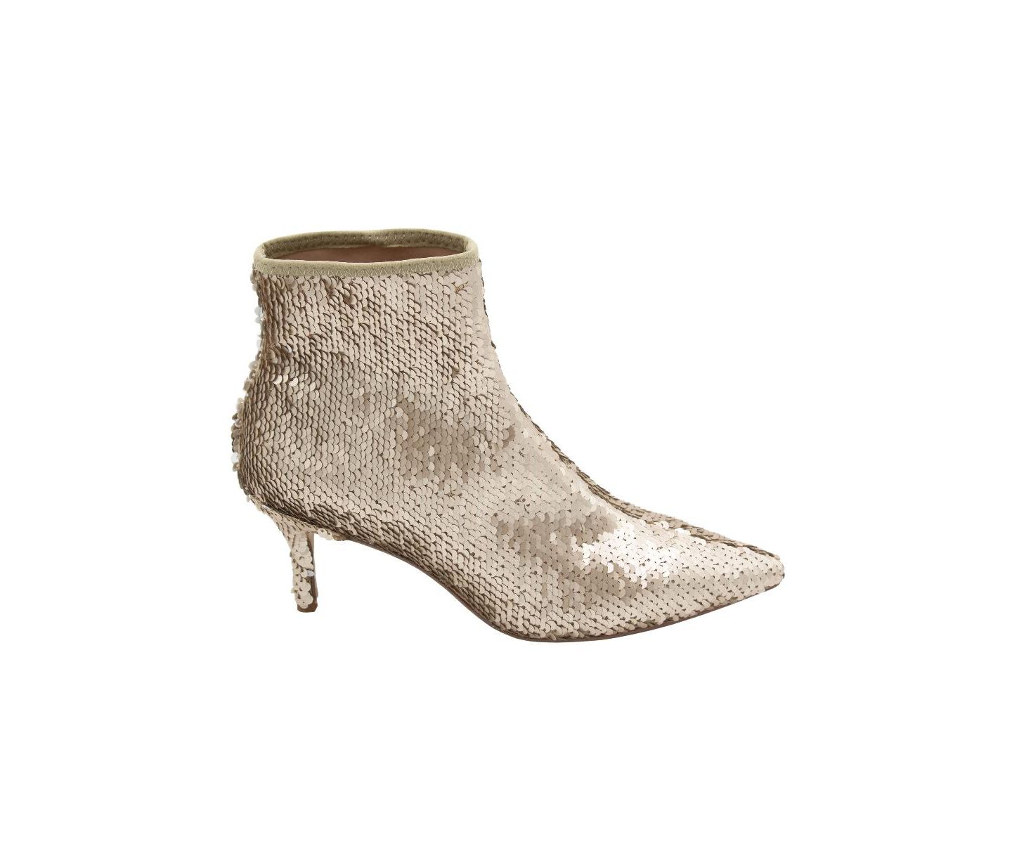 Женские ботинки Charles by Charles David Amstel 3 Dress Bootie, цвет: Золотой — фото 3